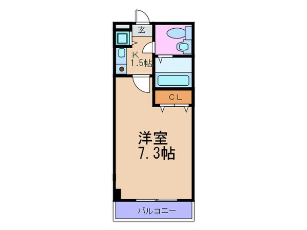 セイワパレス堂島シティの物件間取画像